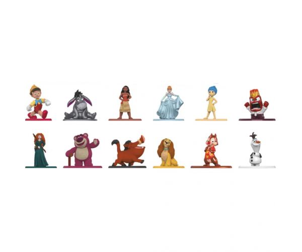Disney surpriză nano figurine metalice 1 buc. seria 4 - Jada Toys