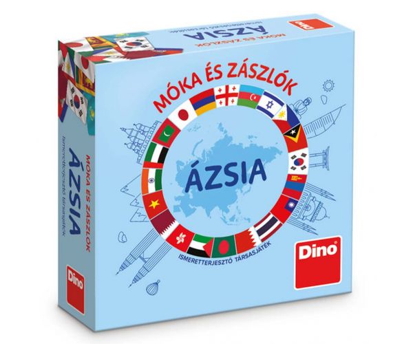 Distracție și steaguri - Joc de societate Asia