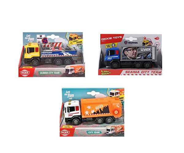 Dickie City Camion de oraș mai multe variante - Dickie Toys