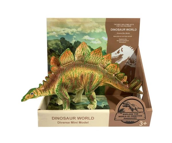 Dinosaur World: Stegosaurus dinozaur figurină