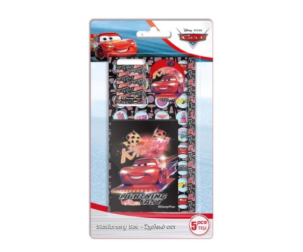 Disney Cars Set de papetărie din 5 piese