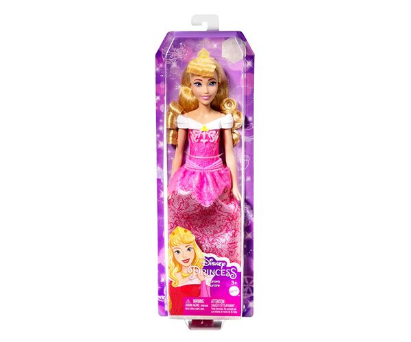 Disney Hercegnők: Csillogó Csipkerózsika hercegnő baba - Mattel
