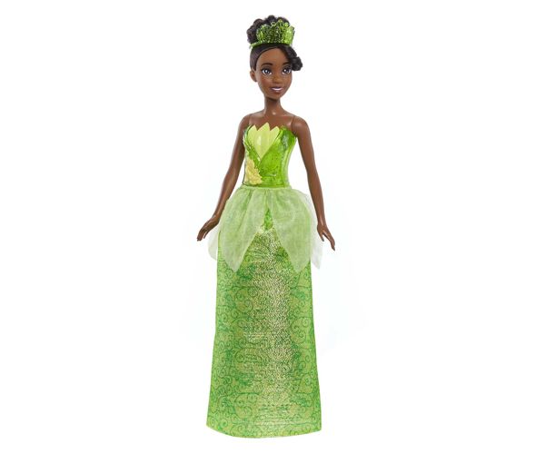 Disney Hercegnők: Csillogó Tiana hercegnő baba - Mattel