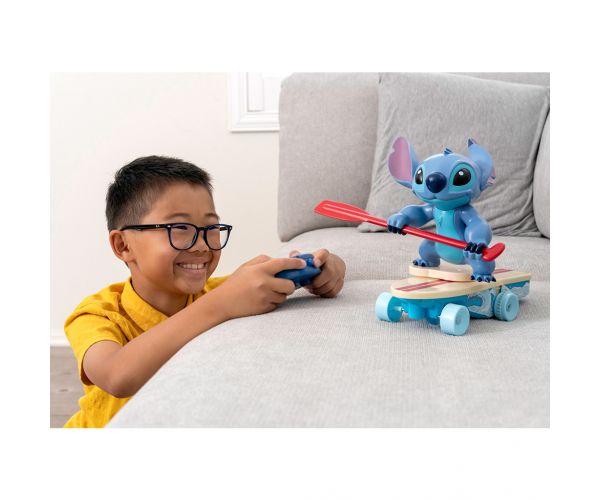 Disney Stitch placă de surf RC cu telecomandă 25cm - Jada Toys