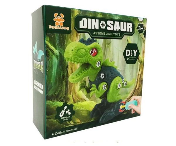 DIY T-Rex dinozaur figurină poate fi înșurubat