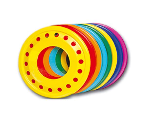 Frizbi dobókorong lyukas 28 cm-es - D-Toys