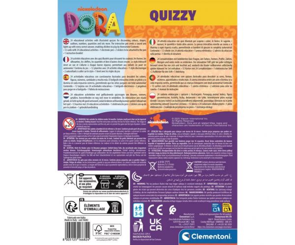 Dora Exploratoarea Quizzy set de joacă interactiv - Clementoni
