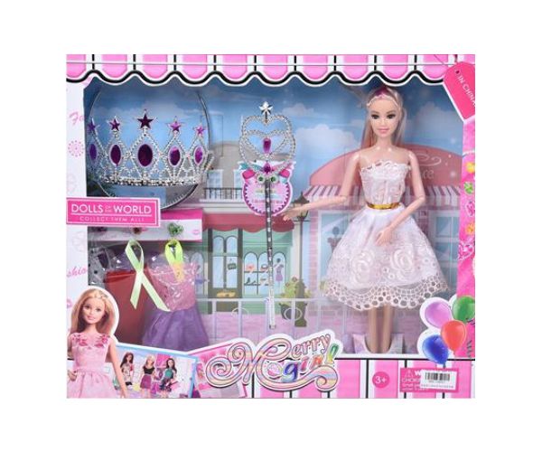 Dolls World: Divat baba jogarral és tiarával
