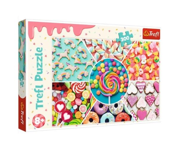 Dulciuri 300 bucăți puzzle - Trefl