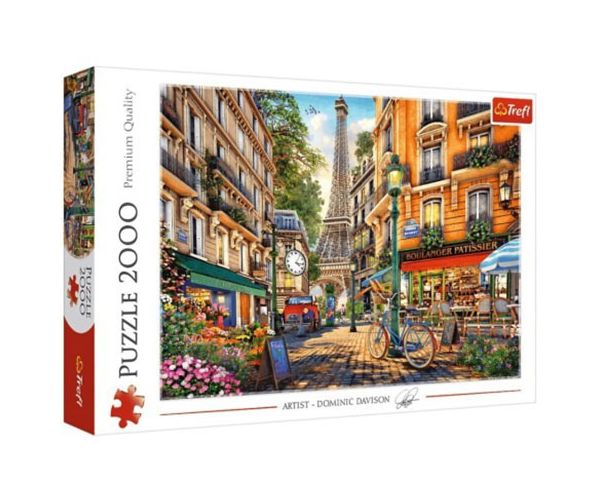 După-amiază la Paris puzzle 2000 bucăți - Trefl