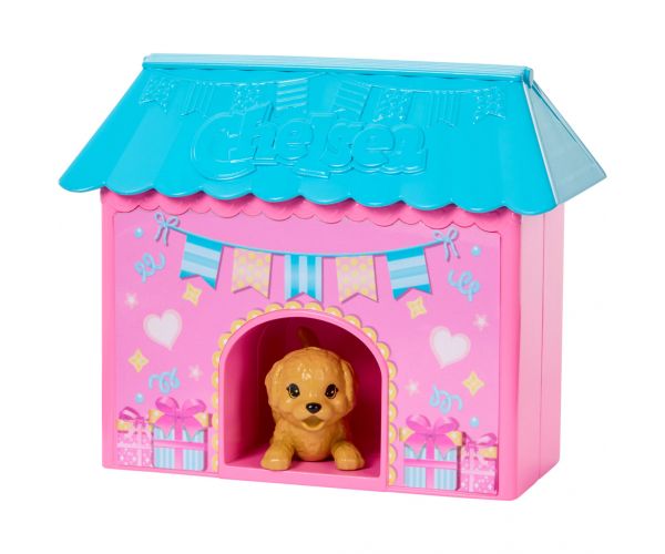 Barbie: Petrecere de ziua de naștere Chelsea cu păpușa și cățelul – Mattel