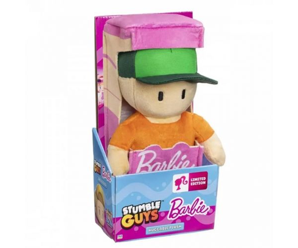 Stumble Guys x Barbie Figurină de pluș îmbrățișabilă de 30 cm în mai multe variante