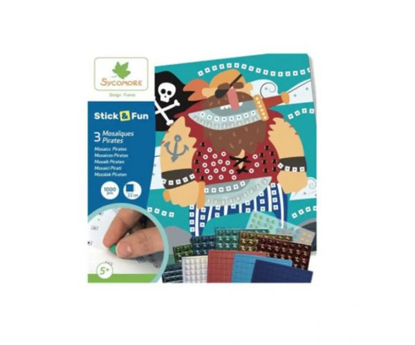 StickN Fun kit de realizare a imaginilor mozaic - Pirați