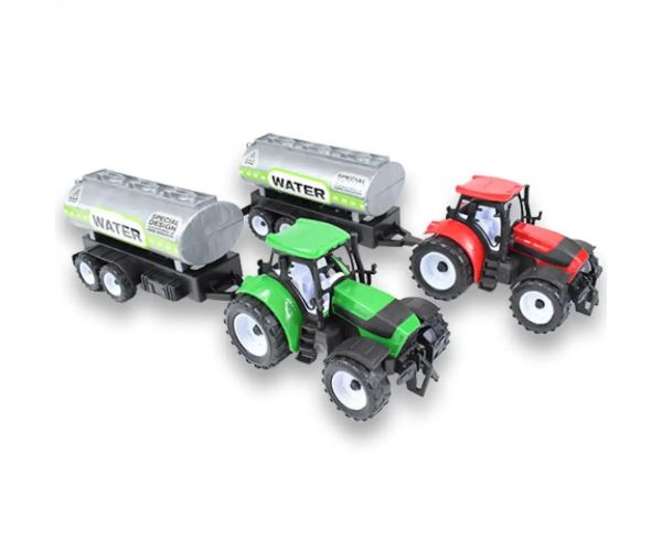 Farmer Truck: Tractor cu rezervor de apă în două versiuni 41cm