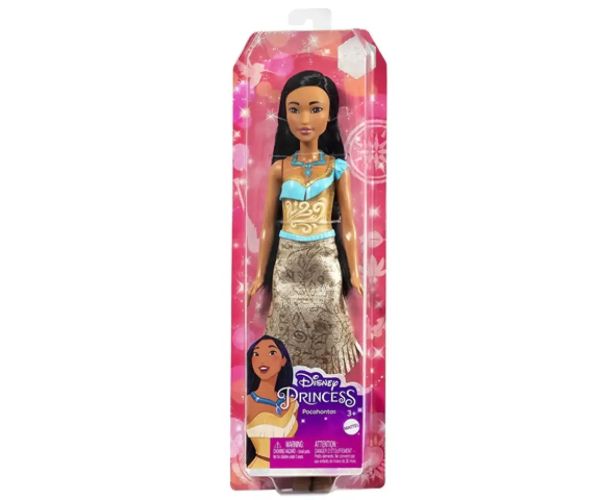 Disney Princess: Pocahontas sclipitoare prințesă păpușă - Mattel