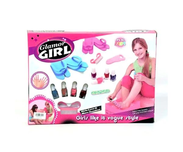 Set de manichiură pentru copii cu accesorii
