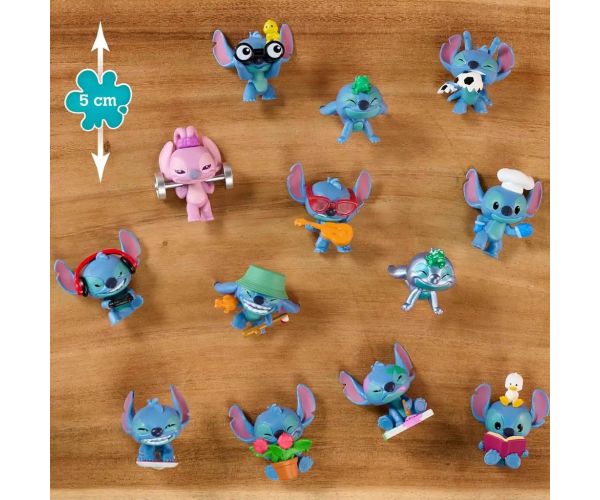 Figurină mini surpriză Disney+Stitch în capsulă în formă de ananas, seria 4, 1 buc.