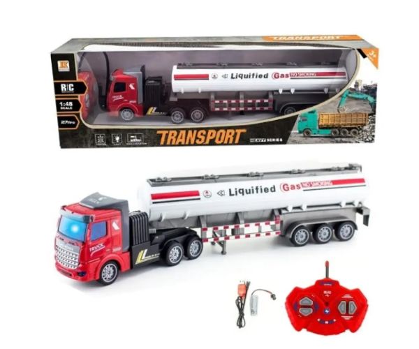 RC camion transport combustibil cu telecomandă 1/48 27mHz