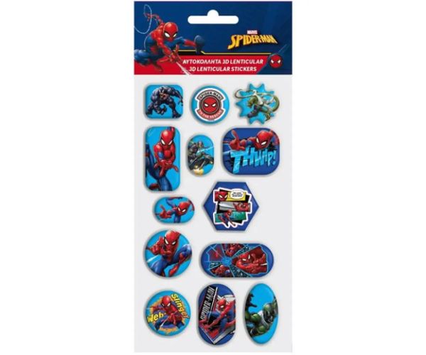 Marvel: Spider-Man 3D hologramă 13 bucăți set abțibild
