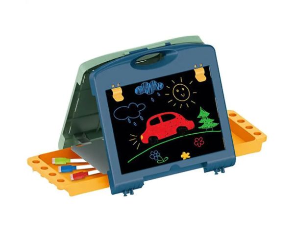 Albastru față-verso tablă desen set 27 bucăți
