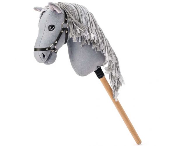 Apollo calul de hobby cu coadă de vâsc de culoare gri - Woodyland