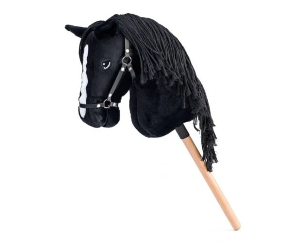 Cortez premium cal de hobby negru cu baston - Woodyland