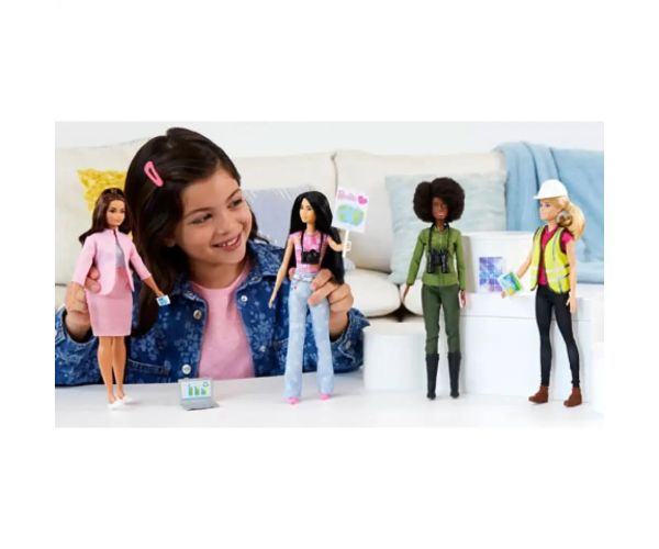 Barbie: Împreună pentru pământ păpuși de carieră 4 bucăți pachet - Mattel