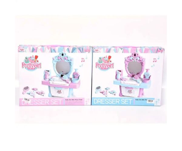 Pretty Girl masă de pieptănat cu accesorii în două variante