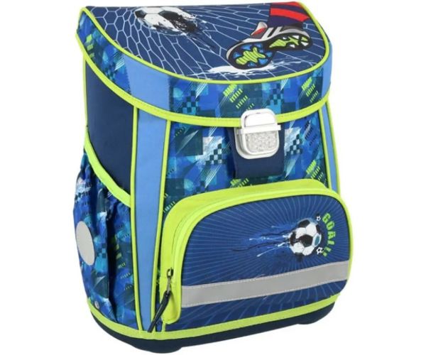 Football goal ergonomic rucsac ghiozdan cu penar set de 4 bucăți