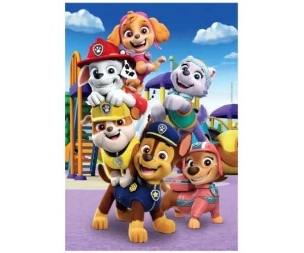 Paw Patrol Supercolor 104 bucăți puzzle - Clementoni