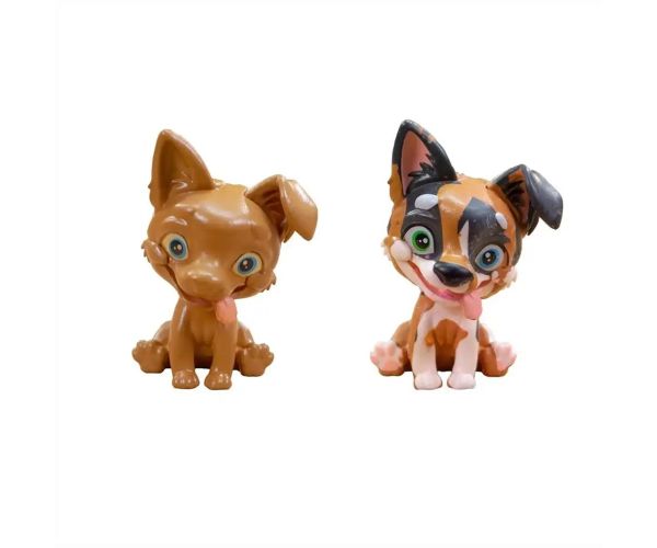 Washy Friends: Color Reveal cu 3 figurine de cățeluși, jacuzzi și accesorii.