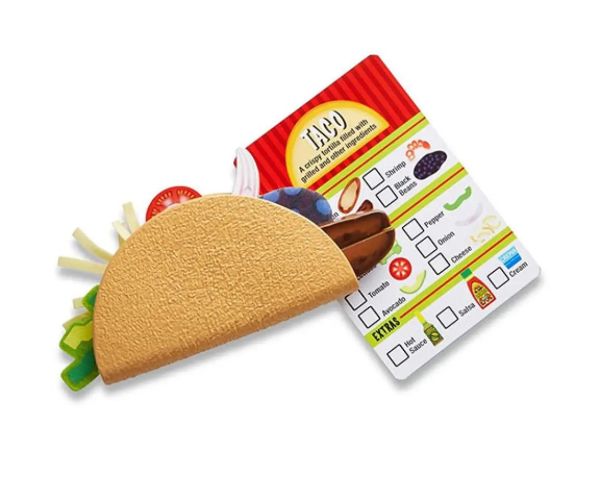 Fill & Fold Taco și Tortilla set de joacă - Melissa & Doug