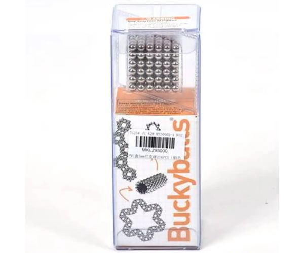 Bile magnetice de culoare argintie 5mm 216buc