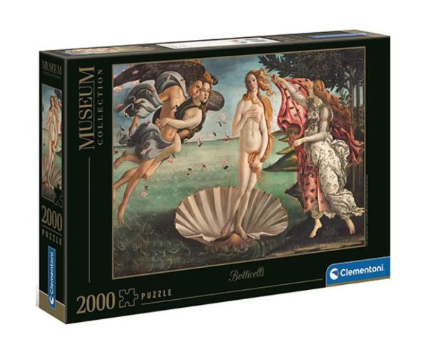 Botticelli: The Birth of Venus Museum HQC puzzle 2000 bucăți - Clementoni