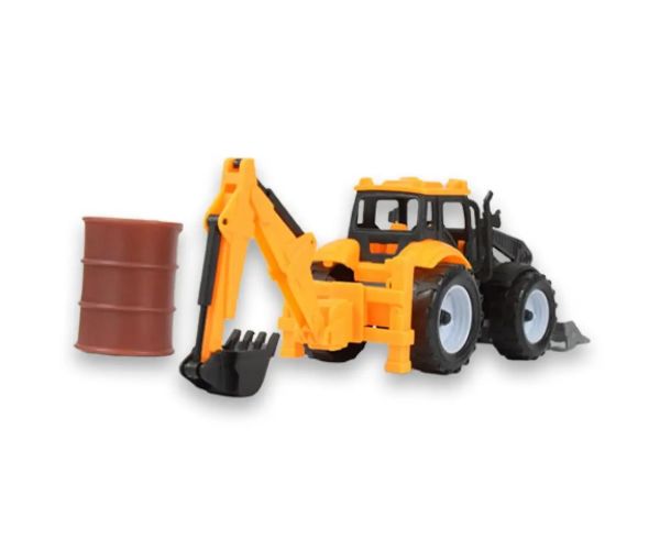 Engineering Truck: Set de utilaje din 2 părți cu tractoare, cisternă și butoi