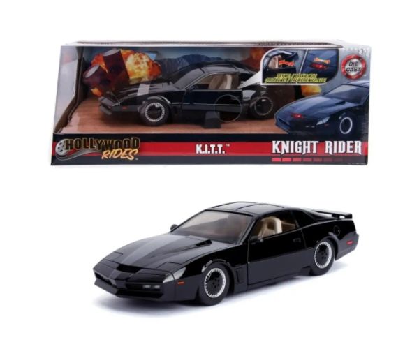 Hollywood Rides - Knight Rider: K.I.T.T. Knight 2000 model auto mașină 1/24 - Simba Toys