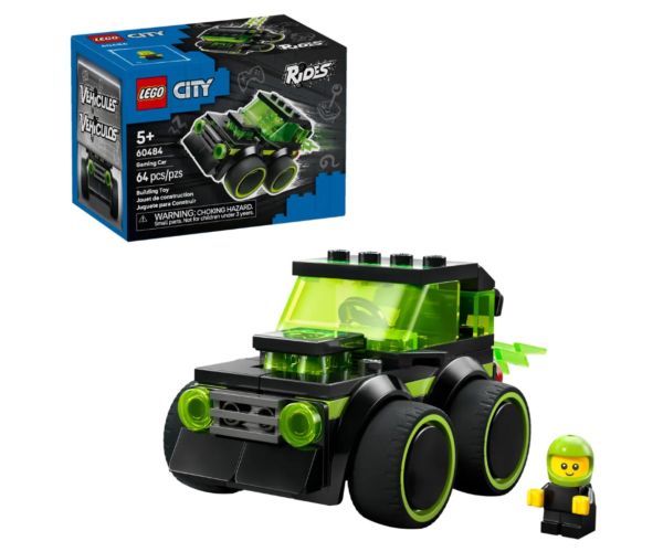 LEGO® City: Vehicule – Mașină de curse gaming (60484)