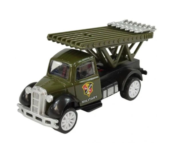 Die-Cast: Mașină militară în mai multe versiuni 1/55