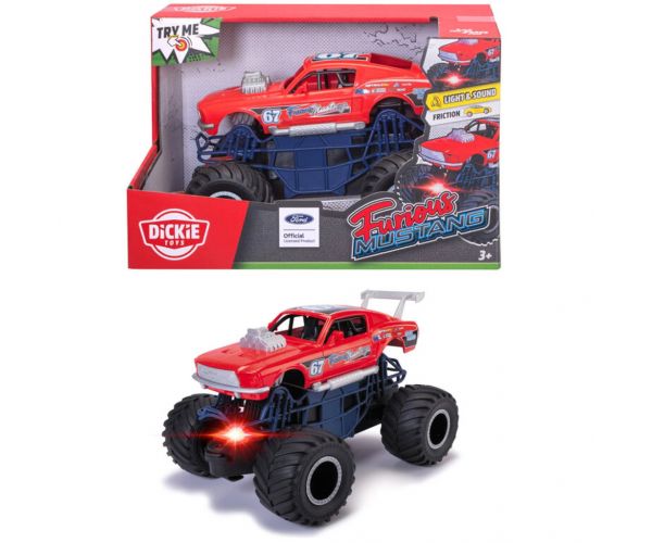 Furious Mustang mașinuță cu lumină și sunet - Dickie Toys