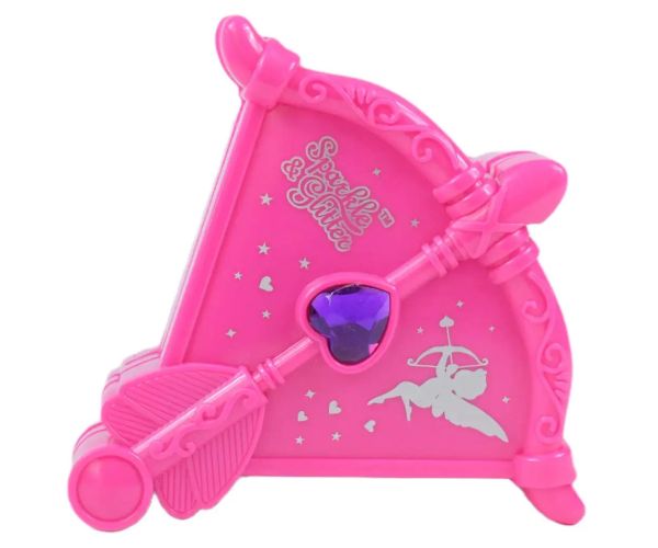 Sparkle & Glitter: Set de machiaj în trei niveluri în formă de săgeată