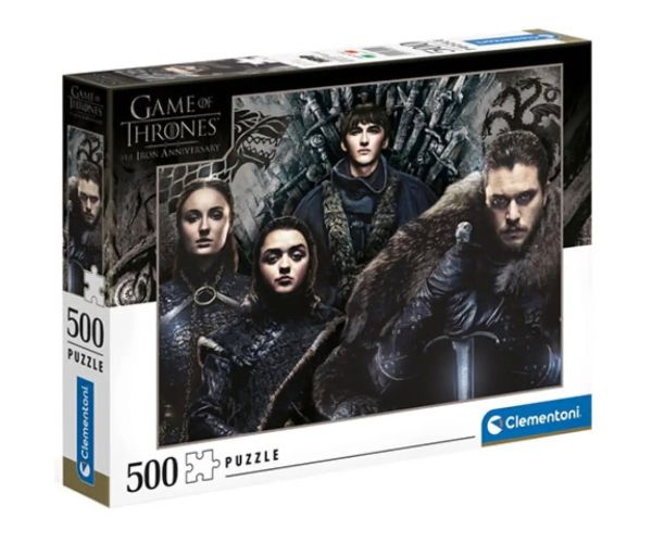 Game of Thrones: House Stark 500 bucăți puzzle - Clementoni
