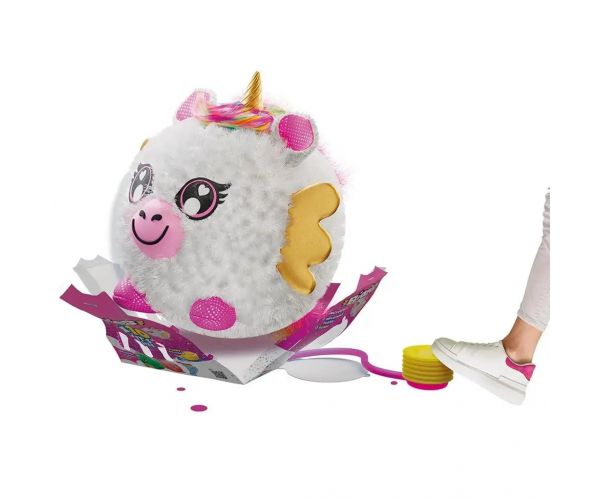Eolo: Unicorn de pluș gonflabil Biggies, 45cm
