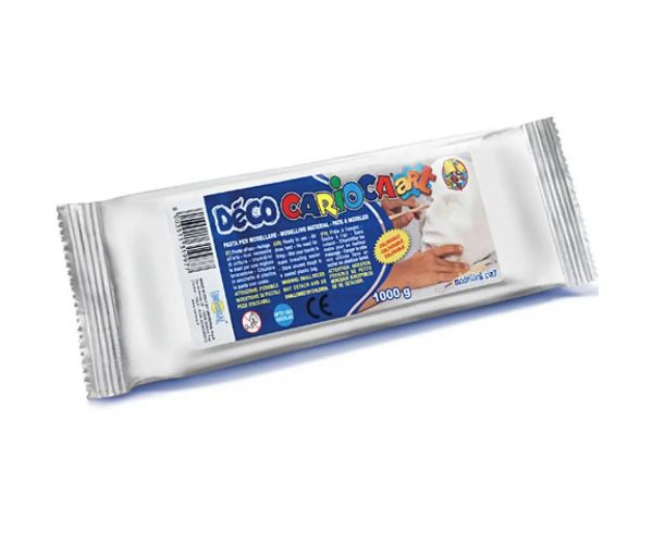 Lut modelare culoare albă 1000g - Carioca