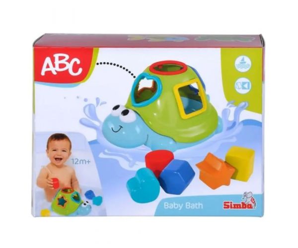 ABC broasca testoasa plutitoare cu cuburi de sortare - Simba Toys