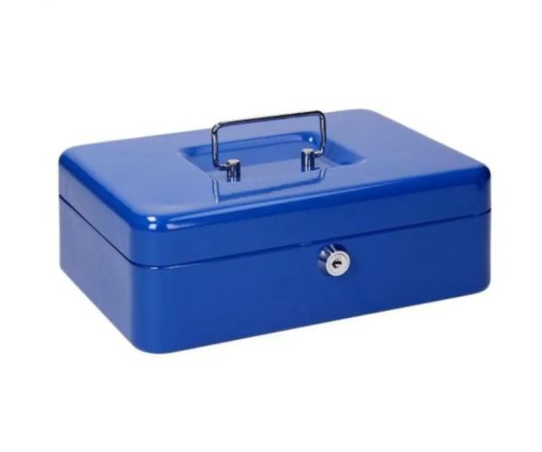 Spirit: casetă bani dimensiune mică culoarea albastră - CB320