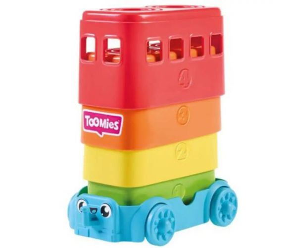 Tomy: Toomies - Autobuz cu etaj set de joacă