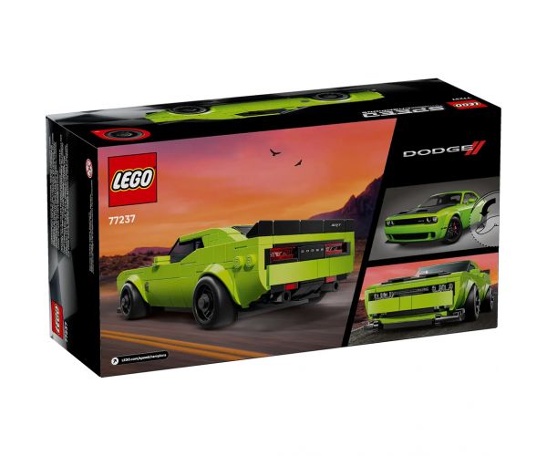 LEGO® Speed Champions: Dodge Challenger SRT Hellcat mașină sport (77237)