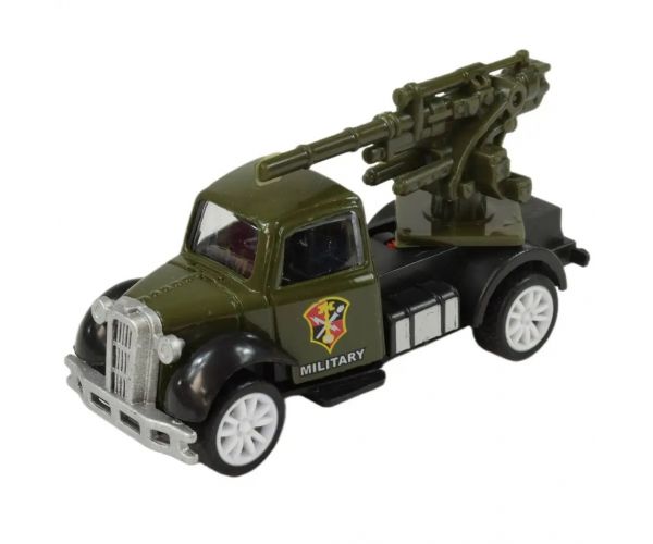 Die-Cast: Mașină militară în mai multe versiuni 1/55