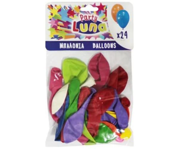 Baloane colorate pachet de 24 bucăți