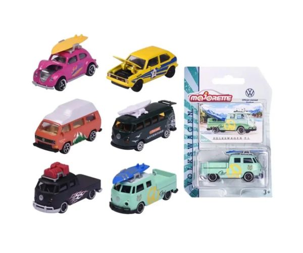 Simba Majorette: Premium Volkswagen metal mașină mai multe variante 1/64 - Simba Toys
